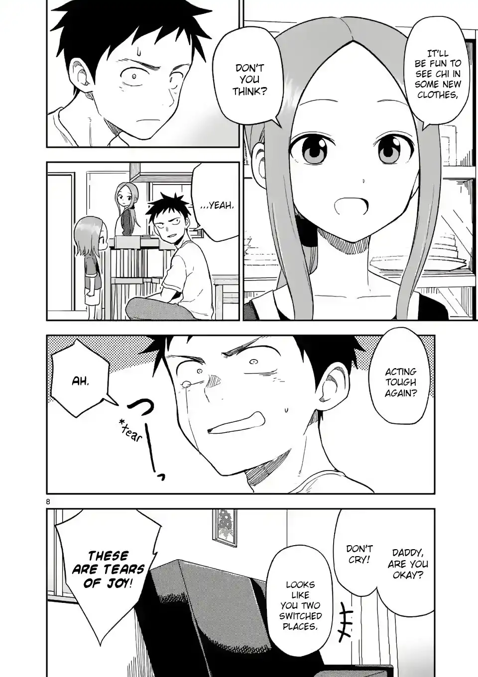 Karakai Jouzu no (Moto) Takagi-san Chapter 156 8